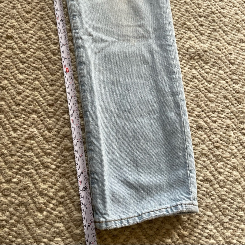 Madewell Jeans Women's 27 The Perfect Vintage Jean Light Wash High Rise Straight - Picture 11 of 12
